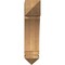 Ekena Millwork Thorton Arts & Crafts Rough Sawn Bracket, Western Red Cedar, 6"W x 18"D x 26"H BKT06X18X26THR03RWR - alternate 4